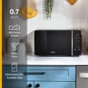 0.7 cu. ft. Black Countertop Microwave With Steam Clean - 700 watt view 24