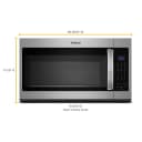 1.9 cu. ft. Capacity Steam Microwave with Sensor Cooking view 4