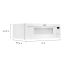 1.1 cu. ft. Low Profile Microwave Hood Combination view 5