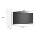 1.1 Cu. Ft. Flush Mount Microwave with Turntable-Free Design view 10