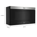 Air Fry Over- the-Range Oven with Flush Built-in Design view 11