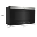 Air Fry Over-the-Range Microwave with Advanced Sensing Technology view 4