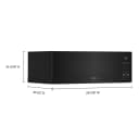 1.1 cu. ft. Smart Low Profile Microwave Hood Combination with 450 CRM 4-Speed Venting view 10