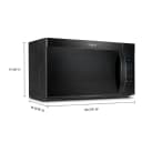 30-inch Wide Over the Range Microwave - 1.7 cu. ft. view 10
