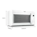 30-inch Wide Over the Range Microwave with Sensor Cooking - 1.9 cu. ft. view 16