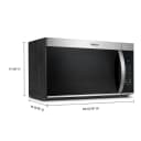30-inch Wide Over the Range Microwave with Sensor Cooking - 1.9 cu. ft. view 25