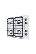 24" Wide 4-Burner Gas Cooktop, Battery Start Ignition view 2