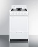 20" Wide Gas Range view 4
