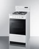 20" Wide Gas Range view 2