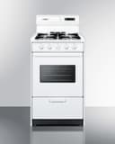 20" Wide Gas Range view 1