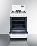20" Wide Gas Range view 3