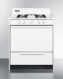 30" Wide Gas Range view 1