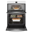 6.4 Total Cu. Ft. Combo Wall Oven with Air Fry When Connected view 2