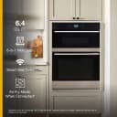 6.4 Total Cu. Ft. Combo Wall Oven with Air Fry When Connected view 3