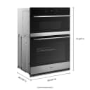 6.4 Total Cu. Ft. Combo Wall Oven with Air Fry When Connected view 13