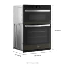 6.4 Cu. Ft. Wall Oven Microwave Combo with Air Fry view 18