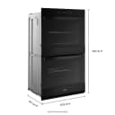 8.6 Total Cu. Ft. Double Wall Oven with Air Fry When Connected view 19