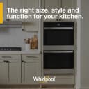 8.6 Total Cu. Ft. Double Wall Oven with Air Fry When Connected view 53