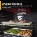 8.6 Total Cu. Ft. Double Wall Oven with Air Fry When Connected view 56