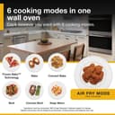 8.6 Total Cu. Ft. Double Wall Oven with Air Fry When Connected view 28