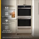 8.6 Total Cu. Ft. Double Wall Oven with Air Fry When Connected view 2