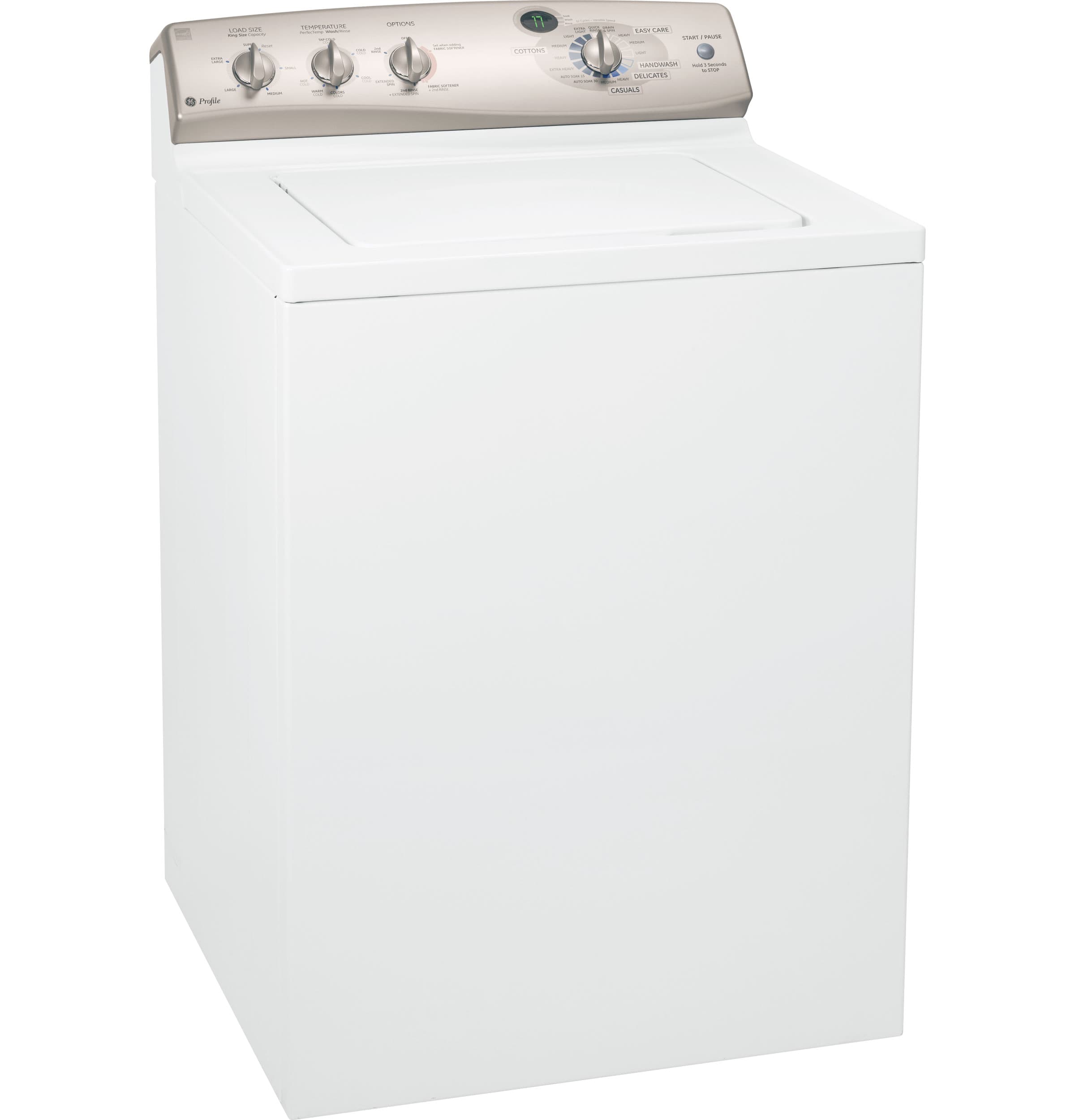 3.5 Cu. Ft. King-Size Capacity Stainless Steel Basket