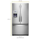 36-inch Wide Counter Depth French Door Refrigerator - 20 cu. ft. view 7