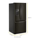 30-inch Wide French Door Refrigerator - 20 cu. ft. view 2