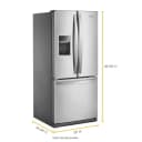 30-inch Wide French Door Refrigerator - 20 cu. ft. view 13