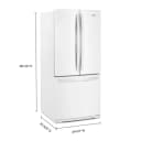 30-inch Wide French Door Refrigerator - 20 cu. ft. view 7