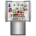30-inch Wide Contemporary Handle French Door Refrigerator - 20 cu. ft. view 3