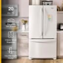 36-Inch Wide Counter-Depth French Door Bottom Mount Refrigerator - 20 cu. ft. view 8