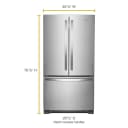 36-Inch Wide Counter-Depth French Door Bottom Mount Refrigerator - 20 cu. ft. view 35