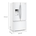36-inch Wide French Door Refrigerator with In-Door Water & Ice - 23 cu. ft. view 4