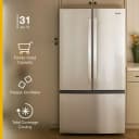 36-Inch French Door Refrigerator with Ice Maker - 31 cu. ft. view 2
