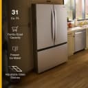 36-Inch French Door Refrigerator with Ice Maker - 31 cu. ft. view 2