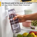 36-Inch French Door Refrigerator with Interior Water Dispenser - 31 cu. ft. view 16