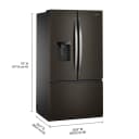 36-Inch French Door Refrigerator with In-Door Water and Ice Maker - 30 cu. ft. view 14