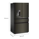 36-inch Wide True Counter Depth 4-Door French Door Refrigerator - 22 cu. ft. view 11