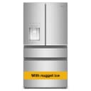36-inch True Counter Depth 4-Door French Door Refrigerator with Nugget Ice - 22 cu. ft. view 2