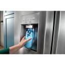 36-inch True Counter Depth 4-Door French Door Refrigerator with Nugget Ice - 22 cu. ft. view 3