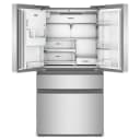 36-inch True Counter Depth 4-Door French Door Refrigerator with Nugget Ice - 22 cu. ft. view 5