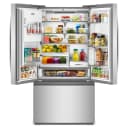 36-inch True Counter Depth 4-Door French Door Refrigerator with Nugget Ice - 22 cu. ft. view 18