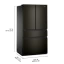 Whirlpool® 30 Cu. Ft. Family-Sized Capacity French Door Refrigerator with Flexible Temperature Drawer view 2