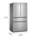 Whirlpool® 30 Cu. Ft. Family-Sized Capacity French Door Refrigerator with Flexible Temperature Drawer view 19