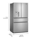 Whirlpool® 29 Cu. Ft. Family-Sized Capacity French Door Refrigerator with Flexible Temperature Drawer view 23