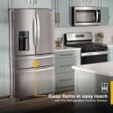 36-inch Wide 4 Door Refrigerator with Prep and Store Bins - 26 Cu. Ft. view 17