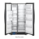 36-inch Wide Side-by-Side Refrigerator - 25 cu. ft. view 5