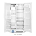 33-inch Wide Side-by-Side Refrigerator - 21 cu. ft. view 3