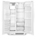 33-inch Wide Side-by-Side Refrigerator - 21 cu. ft. view 8